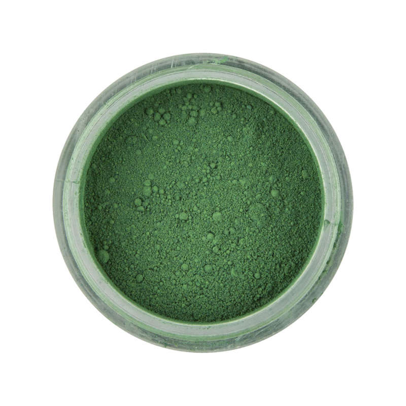 Rainbow Dust Powder Colour Edible Food Colouring Cake Decoration- Holly Green