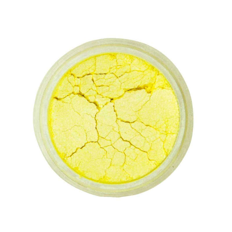 Rainbow Dust Lustre PEARL LEMON FIZZZZ Edible Shimmer Powder Cake Decorating