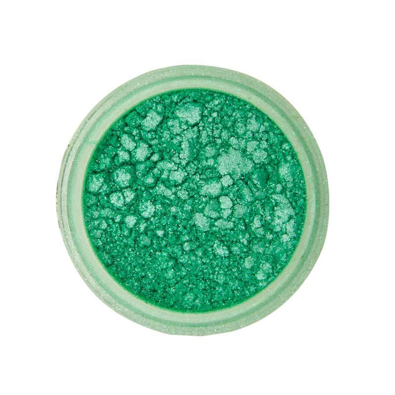 Rainbow Dust Lustre STARLIGHT GALACTIC GREEN Edible Cake Shimmer Powder Colour