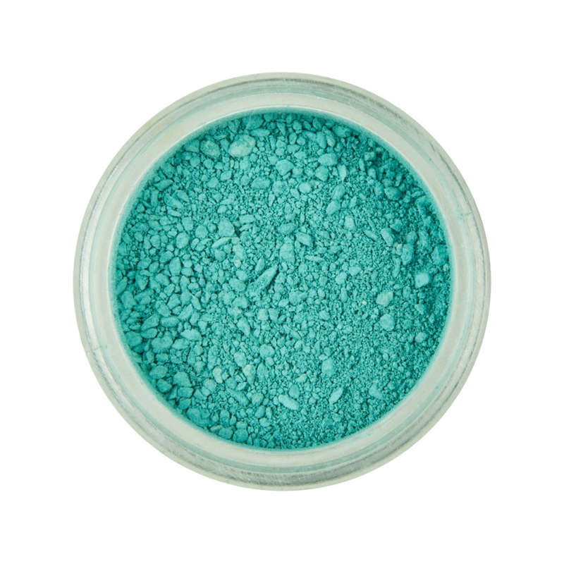 Rainbow Dust Powder Colour Edible Food Colouring Cake Decoration- Peacock Blue