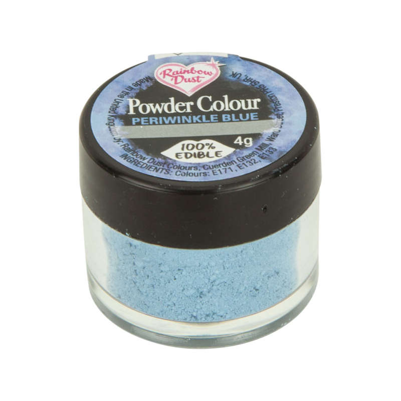 Rainbow Dust Powder Colour Edible Food Colour Cake Decoration- Periwinkle Blue