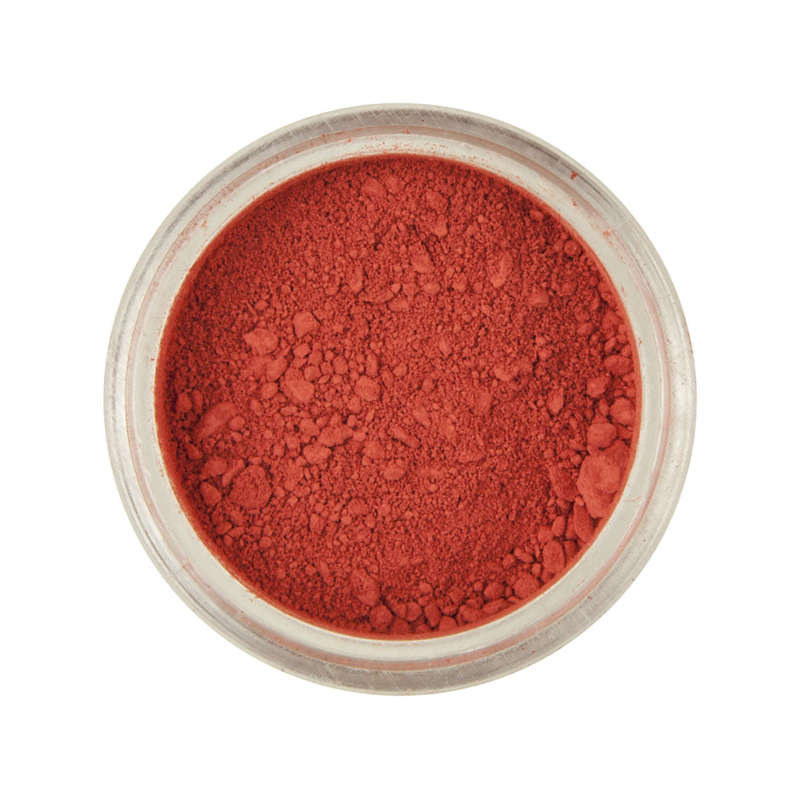 Rainbow Dust Powder Colour Edible Food Colouring For Cake Decoration- Poppy Red