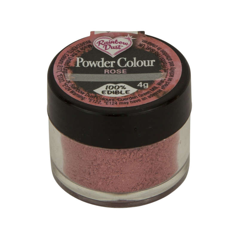 Rainbow Dust Powder Colour Edible Food Colouring Cake Decoration Powder- Rose