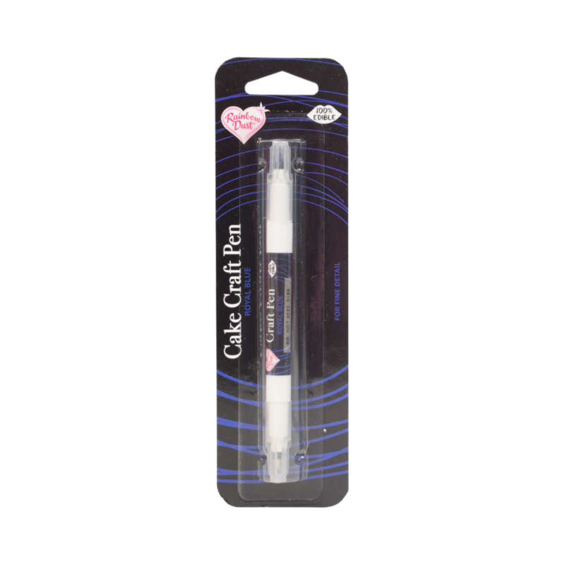 Rainbow Dust Cake Craft Pen Edible Food Colouring for Fine Detail - Royal Blue