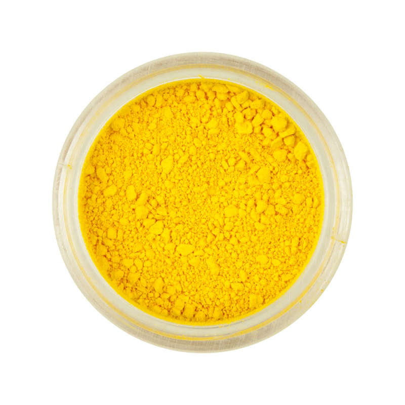 Rainbow Dust Powder Colour Edible Food Colouring Cake Decoration- Sunset Yellow