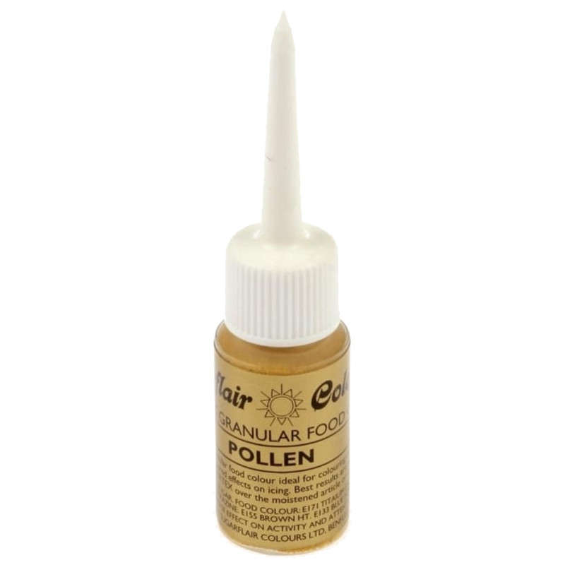 SugarFlair Edible Sugartex Texturing Cake Granular Food Colour POLLEN