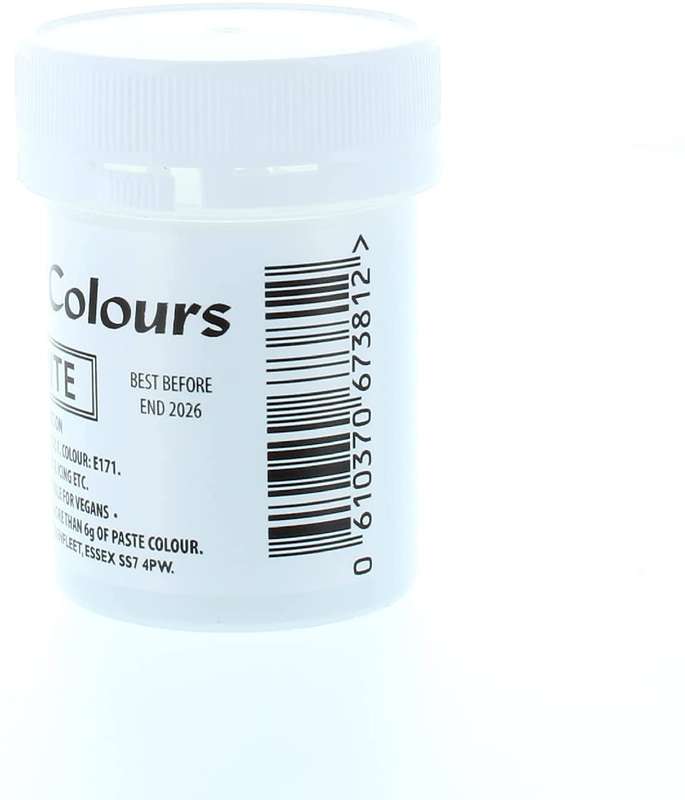 Sugarflair Maximum Concentrated Paste Edible Food Colouring 42g - Extra White