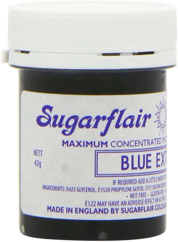 Sugarflair Maximum Concentrated Paste Edible Food Colouring 42g - Blue Extra