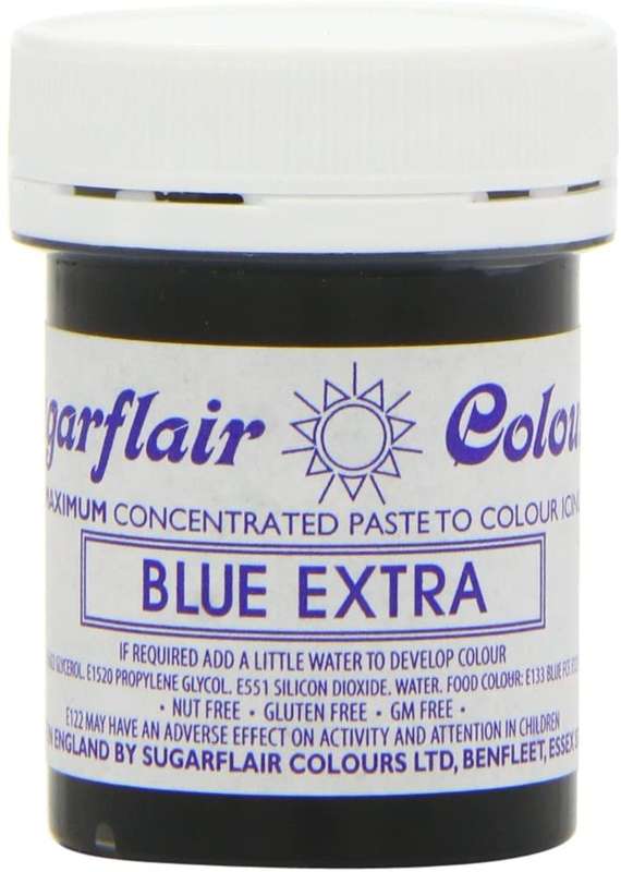 Sugarflair Maximum Concentrated Paste Edible Food Colouring 42g - Blue Extra