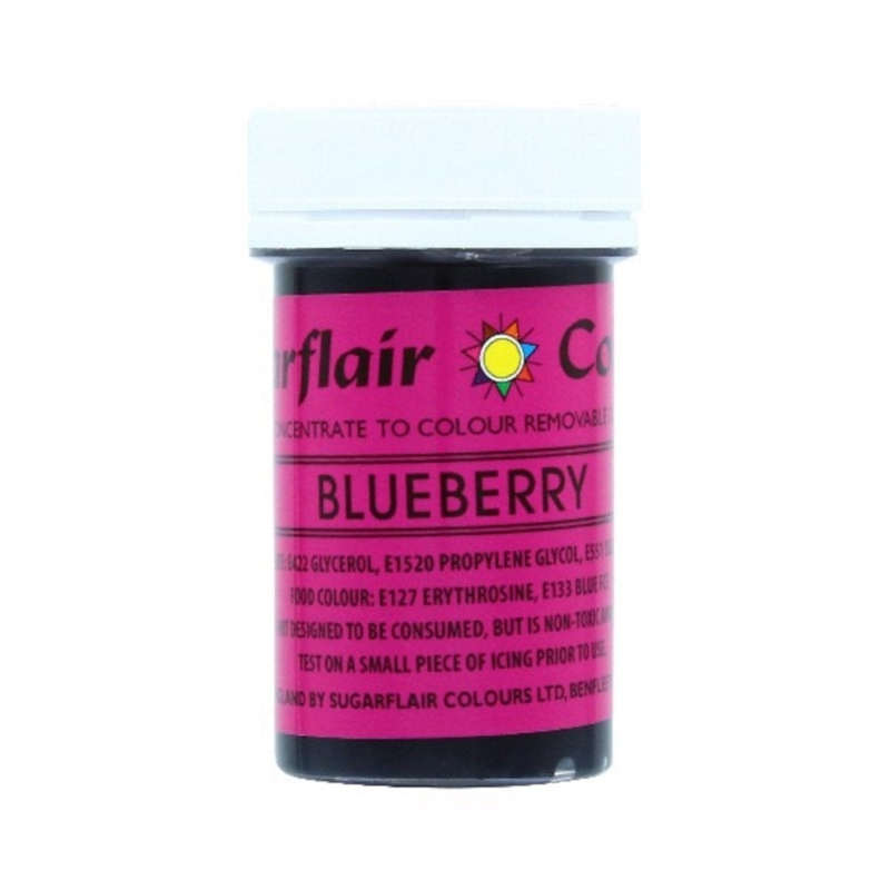 Sugarflair Craft Paste Concentrated Colours Non Toxic Non Edible - Blueberry 25g