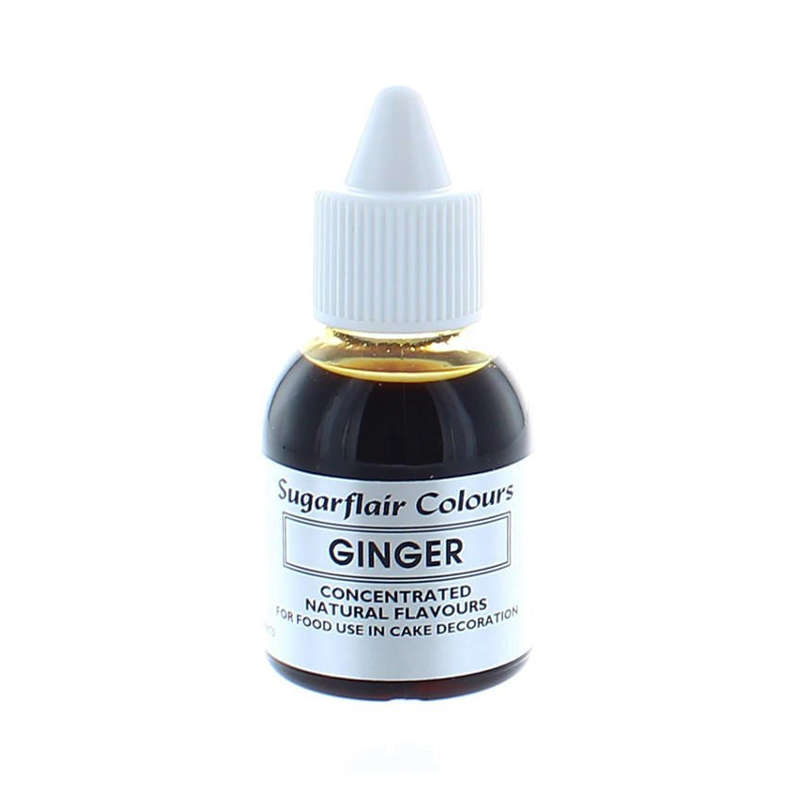 Sugarflair Concentrated Natural Flavours for Food Products - 30ml - Ginger
