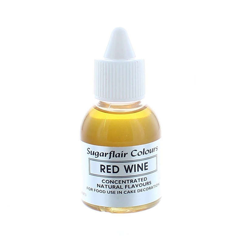 Sugarflair Concentrated Natural Flavours for Food Products - 30ml - Red Wine