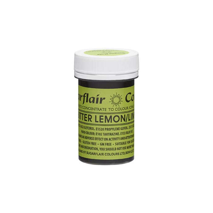 SugarFlair Spectral Concentrated Edible Paste Food Colouring - Bitter Lemon