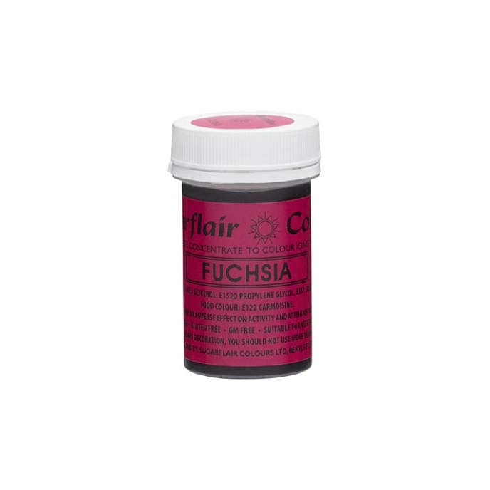 SugarFlair Spectral Concentrated Edible Paste Food Colouring - Fuchsia