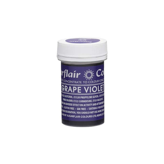 SugarFlair Spectral Concentrated Edible Paste Food Colouring - Grape Violet