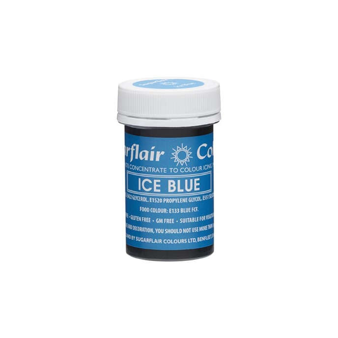 SugarFlair Spectral Concentrated Edible Paste Food Colouring - Ice Blue