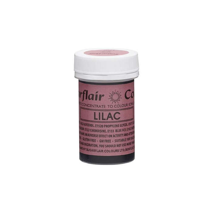 SugarFlair Spectral Concentrated Edible Paste Food Colouring - Lilac