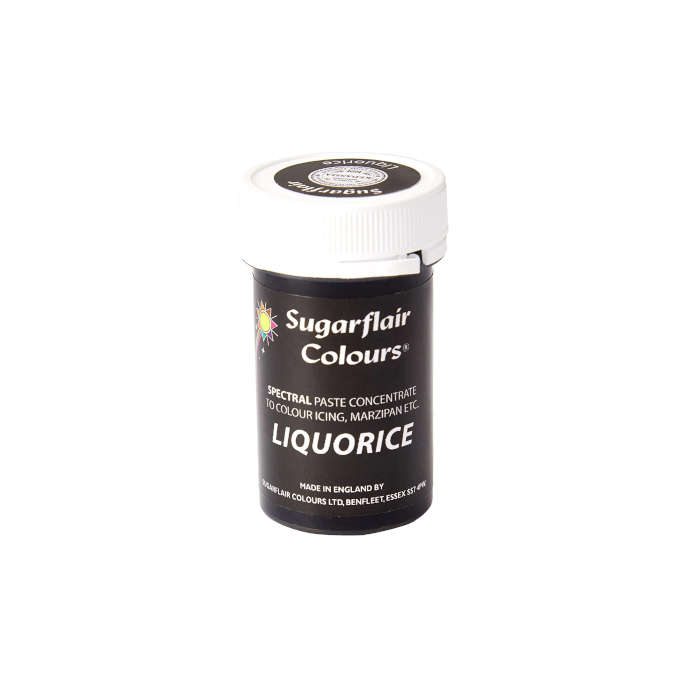 SugarFlair Spectral Concentrated Edible Paste Food Colouring - Liquorice