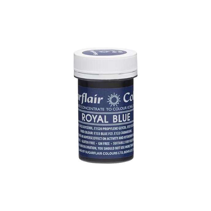 SugarFlair Spectral Concentrated Edible Paste Food Colouring - Royal Blue