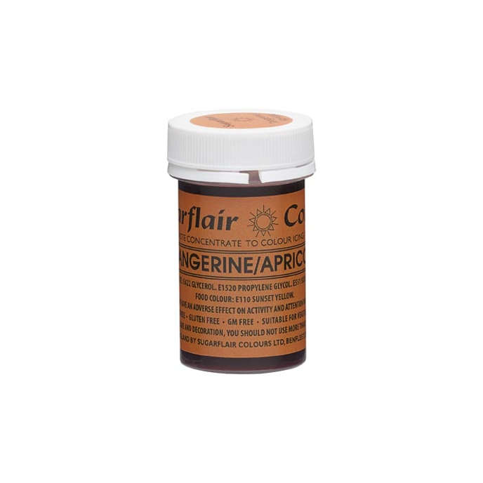 SugarFlair Spectral Concentrated Edible Paste Food Colouring - Tangerine