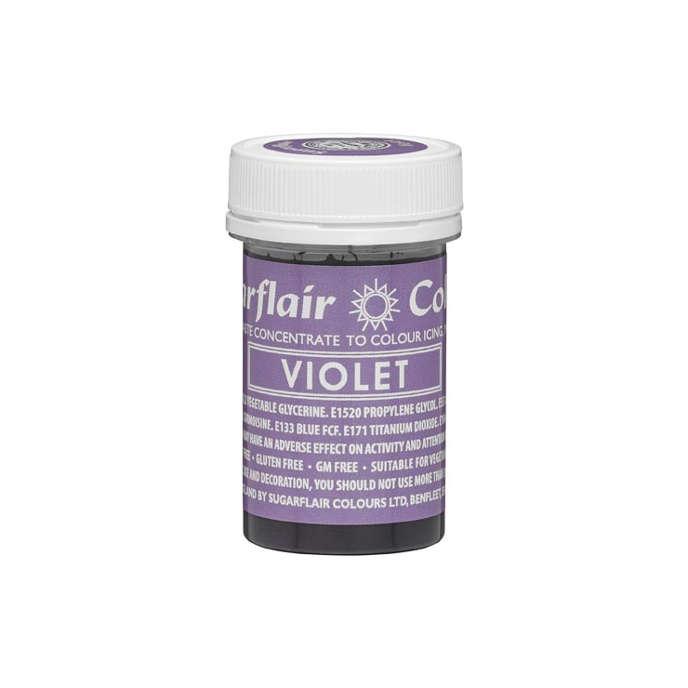 SugarFlair Spectral Concentrated Edible Paste Food Colouring - Violet