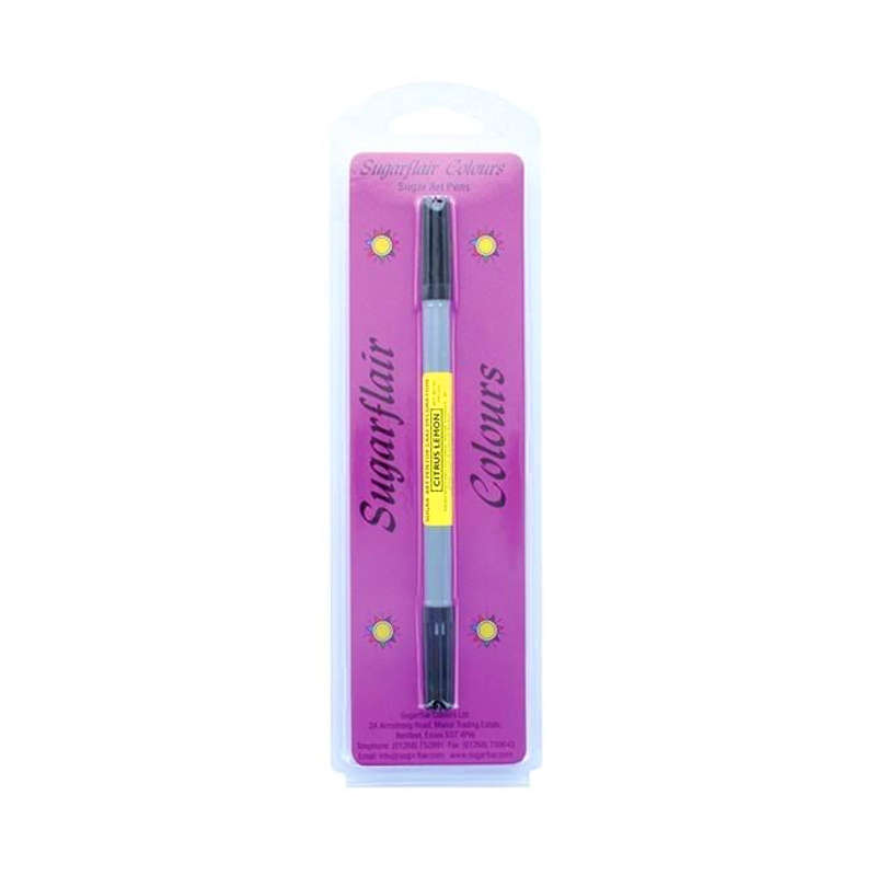 Sugarflair Sugar-Art Colour Pens - Citrus Lemon - Edible Food Colouring Pen