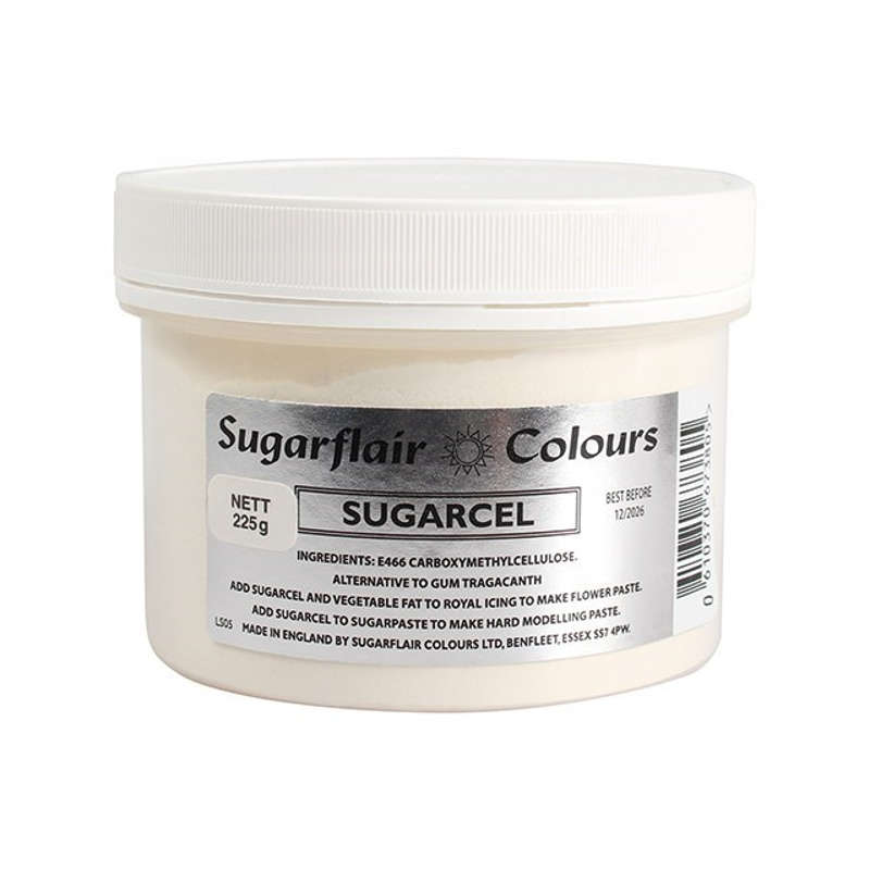 Sugarflair Edible Superior Grade Sugarcel CMC *Gum Tragacanth Substitute* - 225g