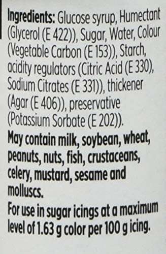 Wilton Icing Colour Edible Concentrated Cake Cupcake Food Colouring Gel - Black