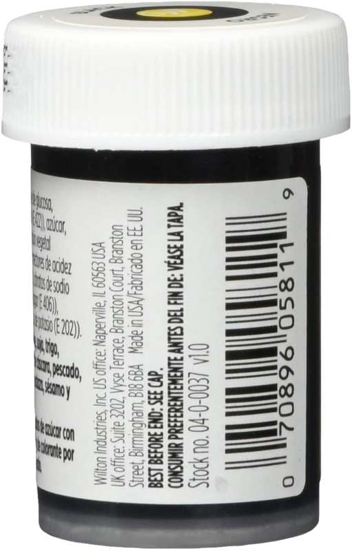 Wilton Icing Colour Edible Concentrated Cake Cupcake Food Colouring Gel - Black