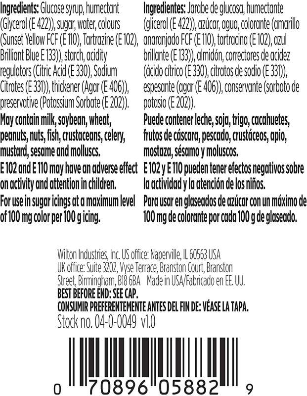 Wilton Icing Colour Edible Concentrated Cake Food Colouring Gel - Moss Green