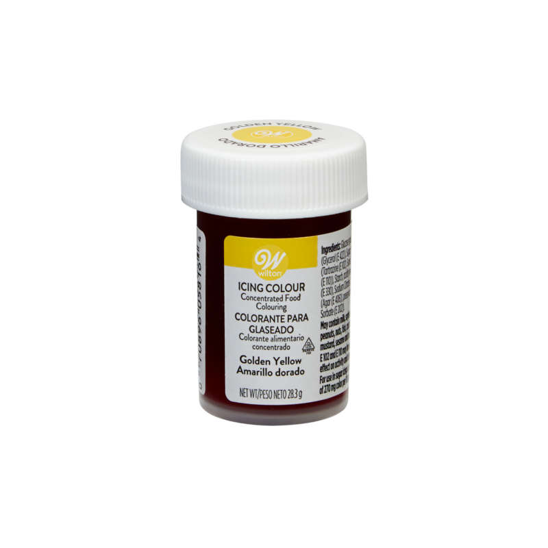 Wilton Icing Colour Edible Concentrated Cake Food Colouring Gel - Golden Yellow