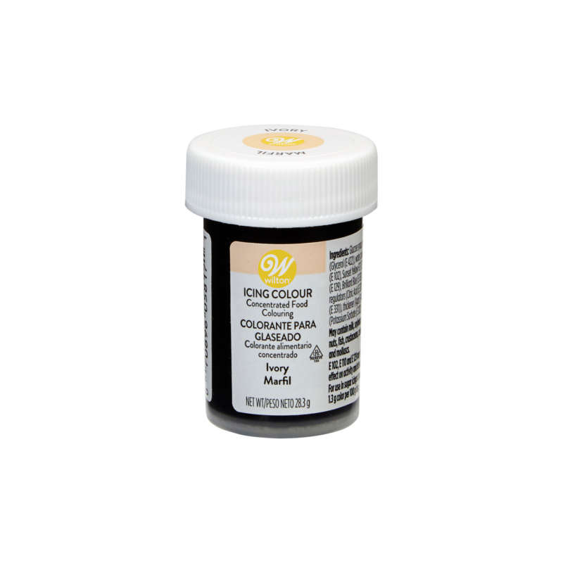 Wilton Icing Colour Edible Concentrated Cake Cupcake Food Colouring Gel - Ivory