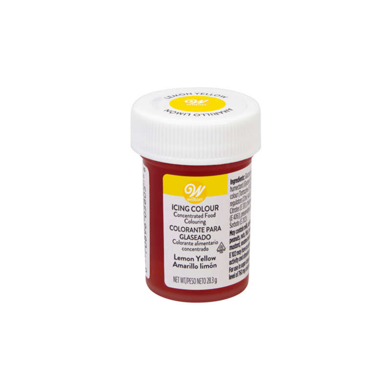Wilton Icing Colour Edible Concentrated Cake Food Colouring Gel - Lemon Yellow
