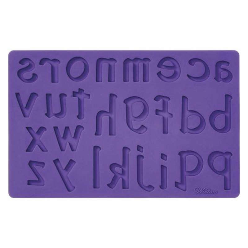 Wilton Letters / Numbers Alphabet Fondant Gum Paste Molds Mould Sugarcraft