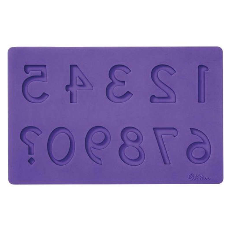 Wilton Letters / Numbers Alphabet Fondant Gum Paste Molds Mould Sugarcraft