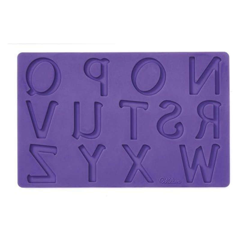 Wilton Letters / Numbers Alphabet Fondant Gum Paste Molds Mould Sugarcraft