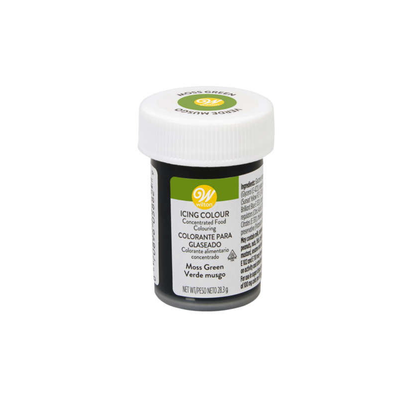 Wilton Icing Colour Edible Concentrated Cake Food Colouring Gel - Moss Green