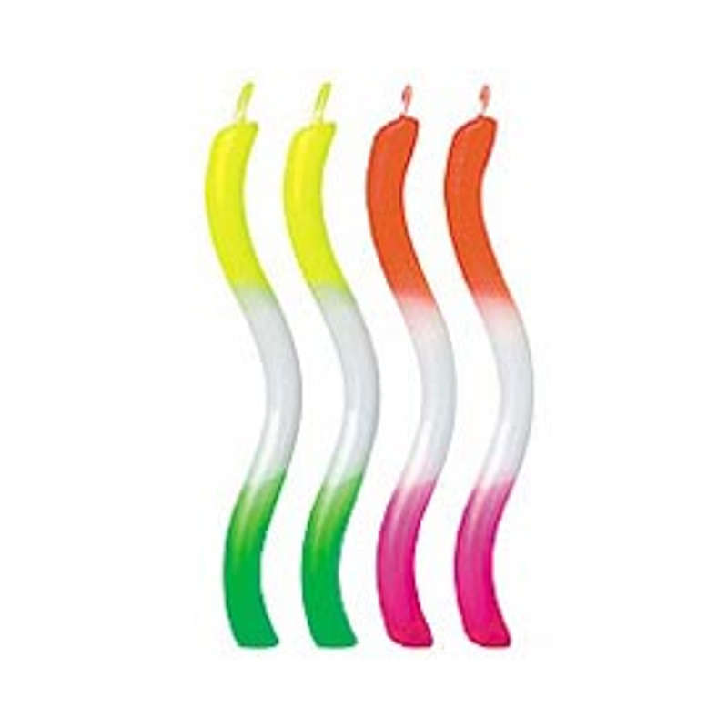 Wilton 10pk Hot Color Tricolor Candles Birthday Cake Decoration