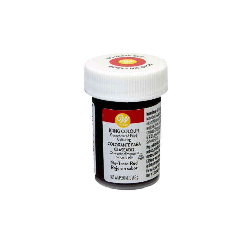 Wilton Icing Colour Edible Concentrated Cake Food Colouring Gel - Red (No Taste)