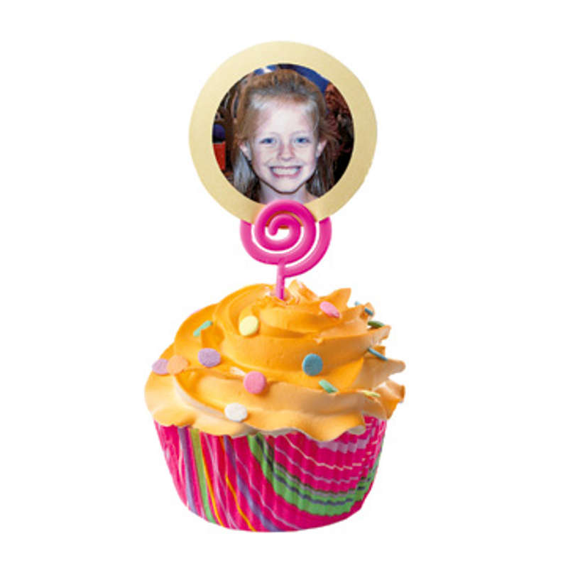 Wilton 12pk Add A Message Tag Fun Pix Picks Cupcake Decoration