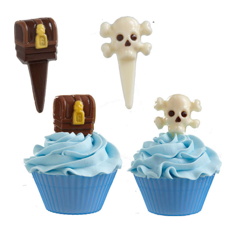 Wilton Pirate Candypick Mold Mould Candy Cake Cupcake Decorating