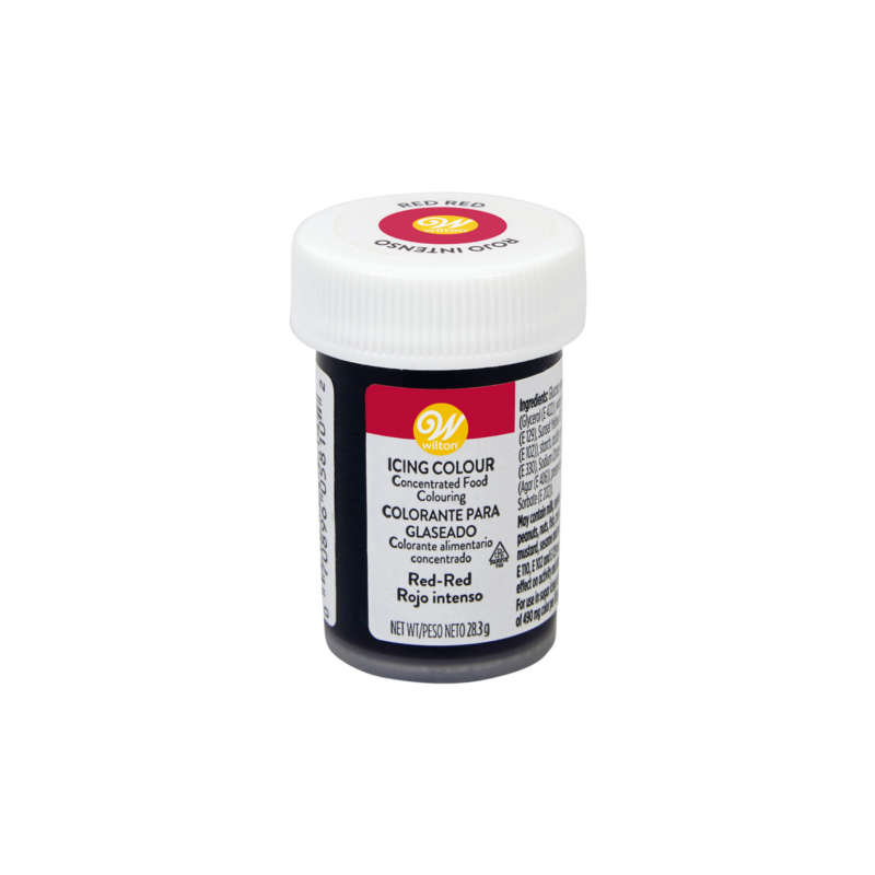 Wilton Icing Colour Edible Concentrated Cake Food Colouring Gel - Red Red