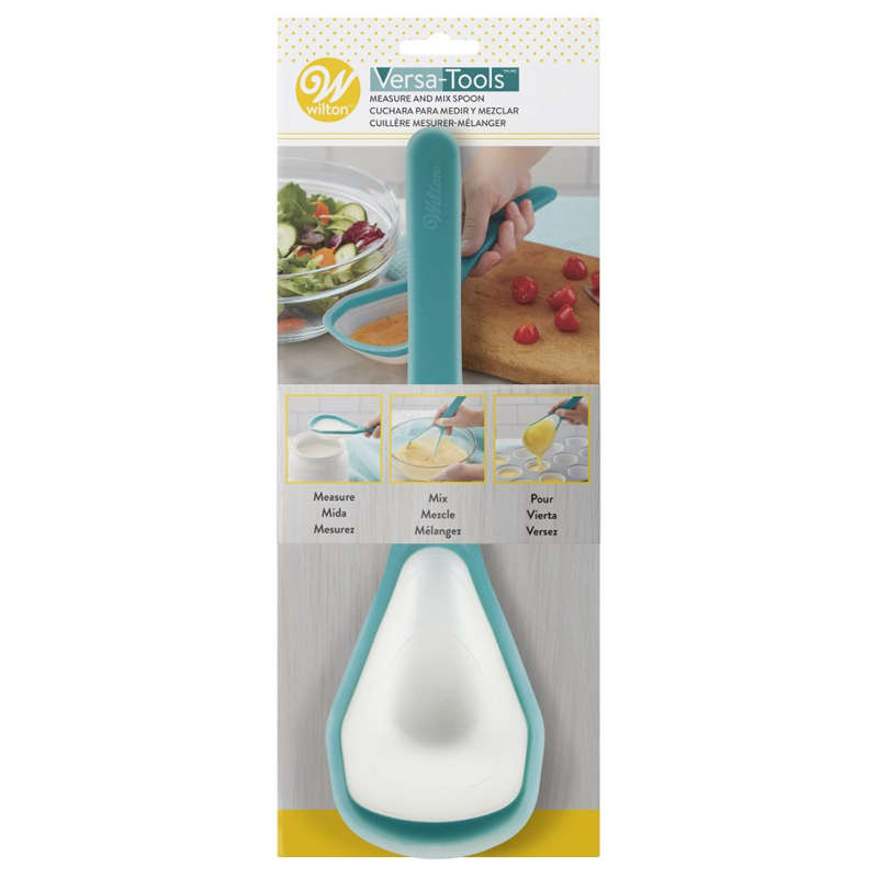 Wilton Versa-Tools - Measure and Mix Spoon - Multi-Use Cooking Baking Utensil