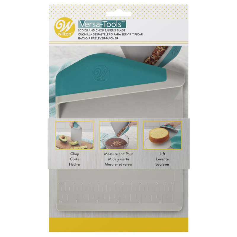 Wilton Versa-Tools - Scoop and Chop Bakers Blade - Multi-Use Cooking Utensil