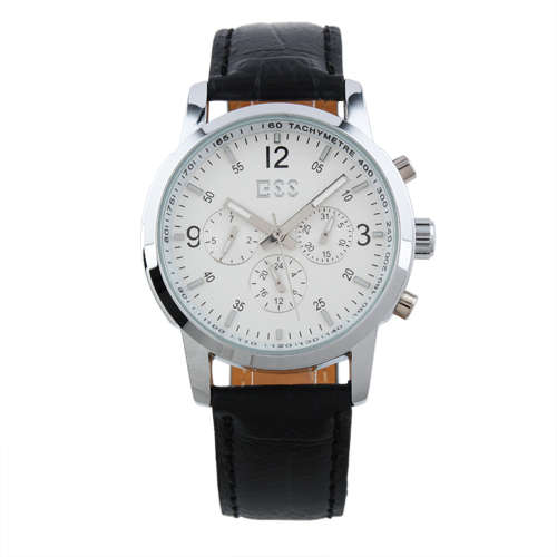 NEW 2014 ESS MENS WATCH AUTOMATIC CHRONOGRAPH LEATHER BRACELET ESS WM228 INCL. GIFTBOX