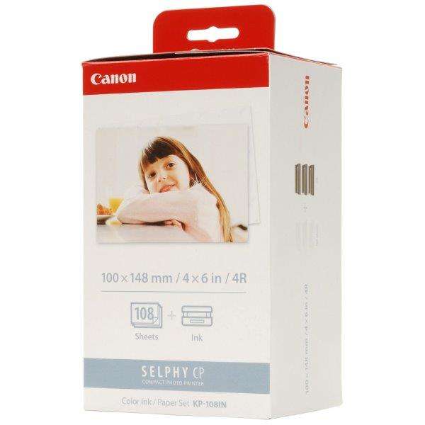 CANON KP-108 INK & PAPER SET