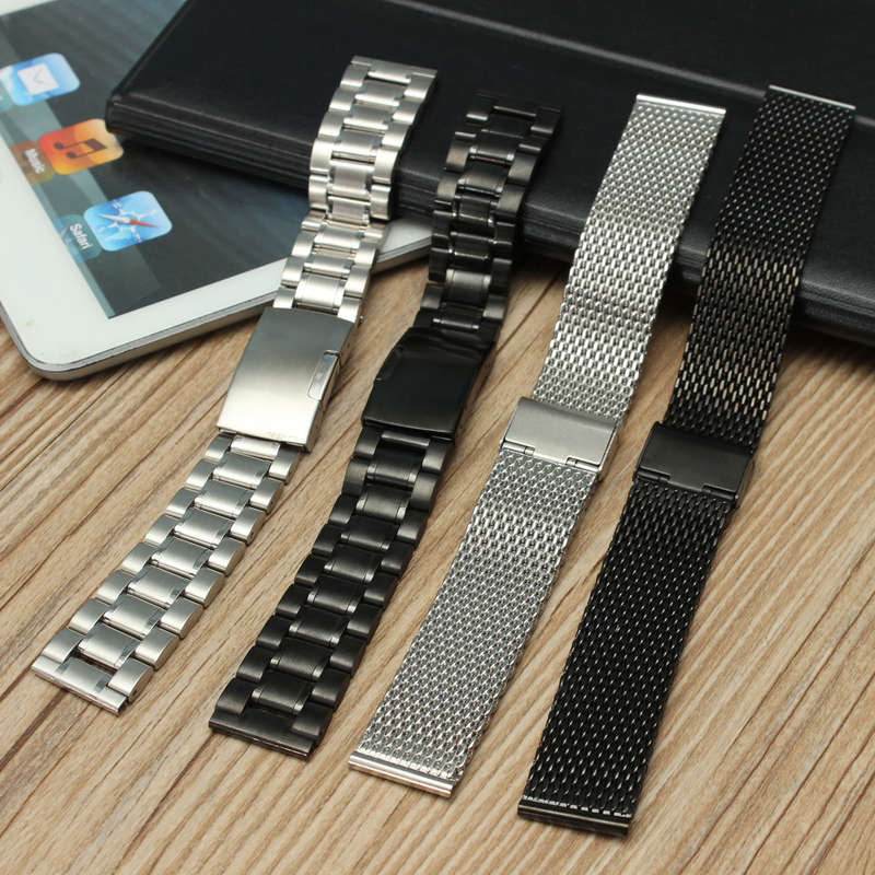 20mm Stainless Steel Watch Band Strap Replacement For Samsung Gear S2 Classic