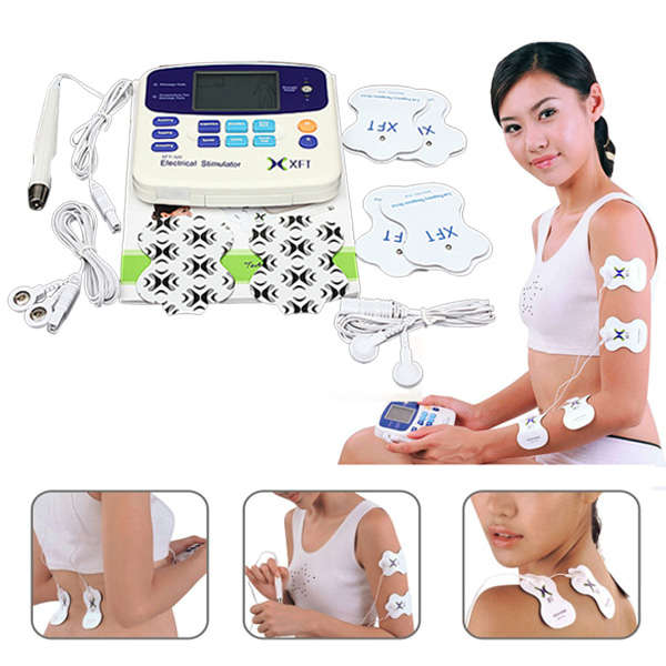LCD Electric Muscle Therapeutic Massage Acupuncture Pen Body Massager