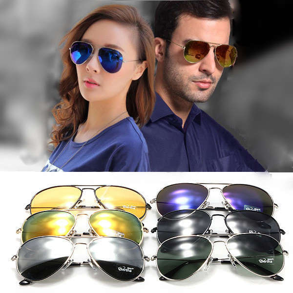 Classic S And L Unisex Aviator Sunglasses Polarized Goggles Glasses UV400