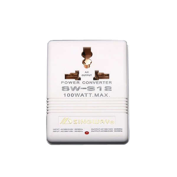 100W Watt 110V To 220V Step Up/Down Voltage Converter Transformer Travel US Plug